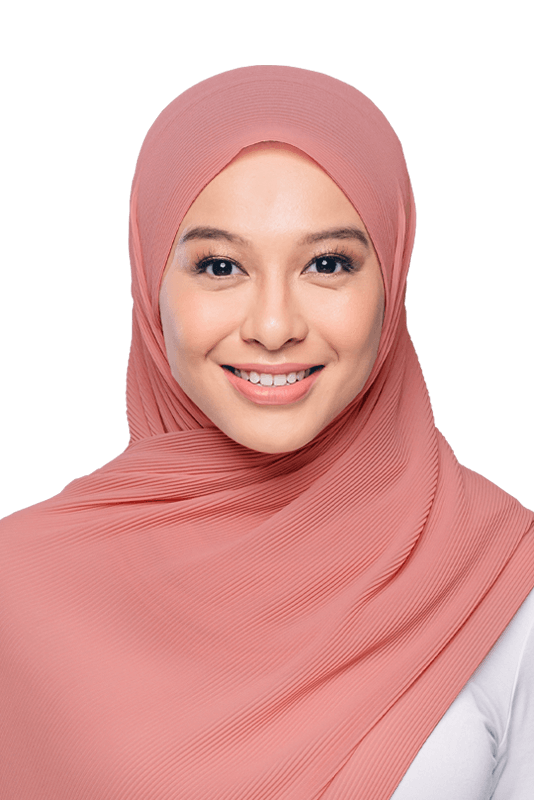 Yara Pleated in Coral Yara Pleated in Coral