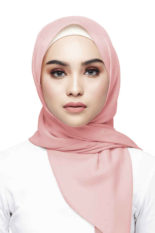 Nawar Basic Scarf in Juliet Pink Nawar Basic Scarf in Juliet Pink