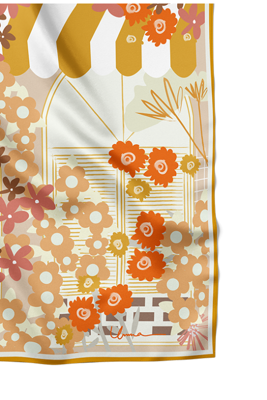 Hadiqa Printed Square in Summer Hadiqa Printed Square in Summer