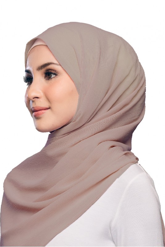 Mayesa Basic Scarf in Peanut Brown Mayesa Basic Scarf in Peanut Brown