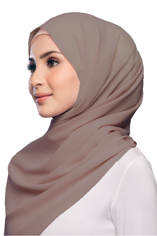 Mayesa Basic Scarf in Saddle Brown Mayesa Basic Scarf in Saddle Brown