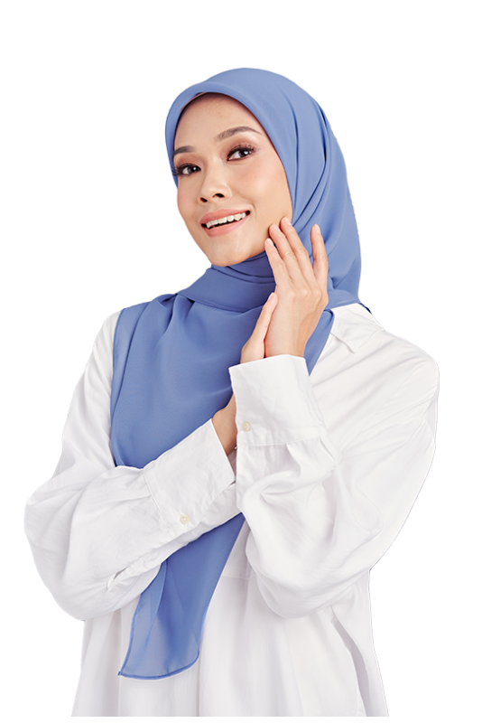 Leyla Square in Aegean Blue Leyla Square in Aegean Blue