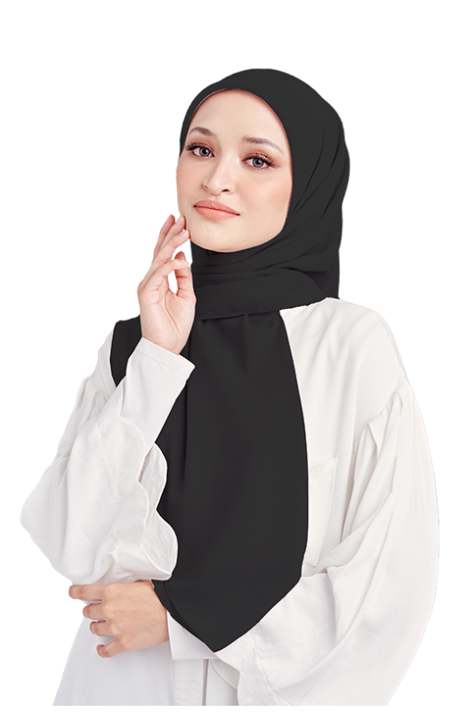 Leyla Square in Charcoal Black Leyla Square in Charcoal Black