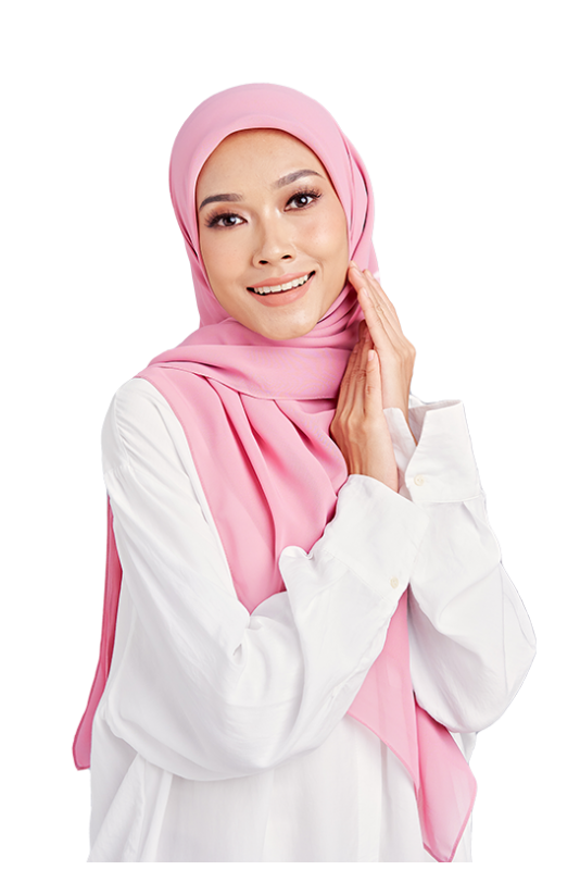 Leyla Square in Cupcake Pink Leyla Square in Cupcake Pink