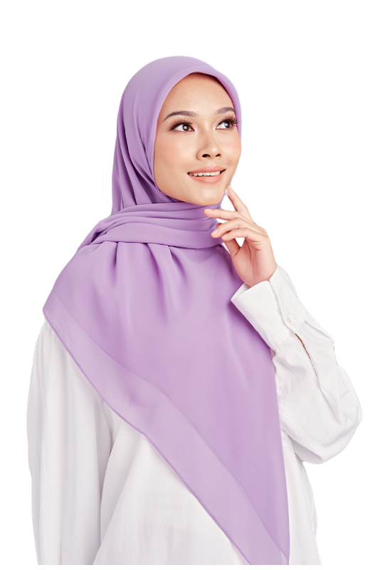 Leyla Square in Heather Purple Leyla Square in Heather Purple