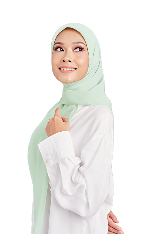 Leyla Square in Mint Green Leyla Square in Mint Green