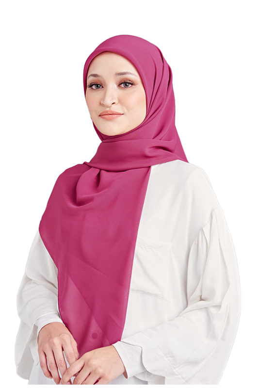 Leyla Square in Mulberry Red Leyla Square in Mulberry Red