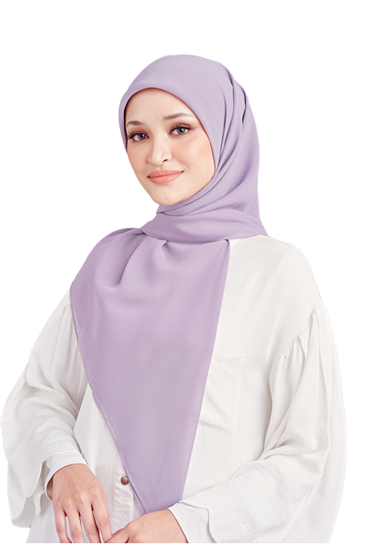 Leyla Square in Periwinkle Purple Leyla Square in Periwinkle Purple