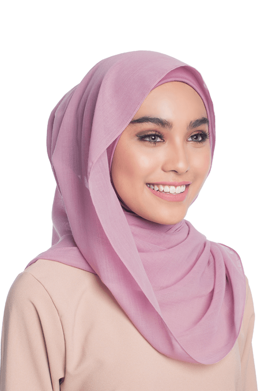 Aisya Semi Instant Scarf in Cherry Blossom Pink Aisya Semi Instant Scarf in Cherry Blossom Pink