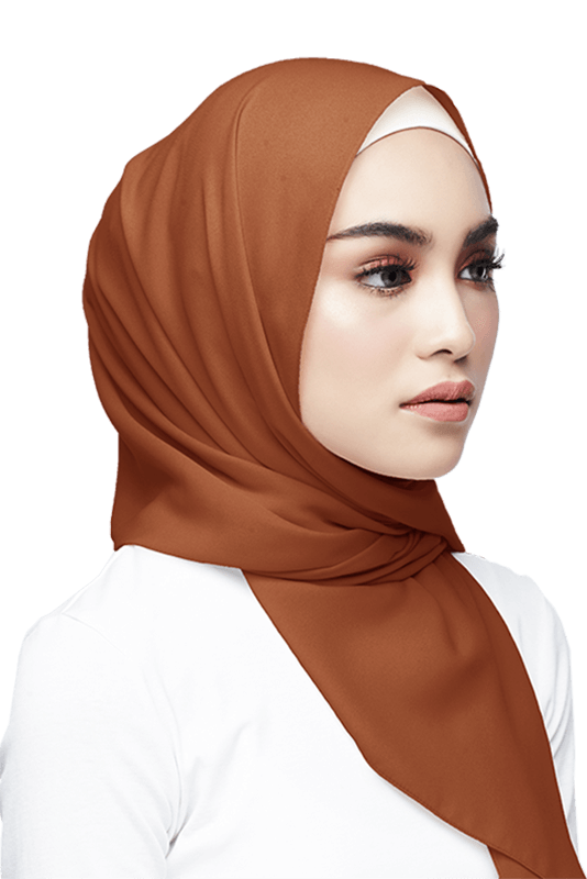 Nawar Basic Scarf in Burnt Nawar Basic Scarf in Burnt