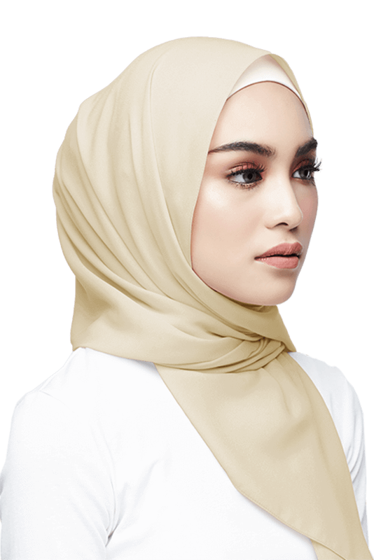 Nawar Basic Scarf in Cream Nawar Basic Scarf in Cream