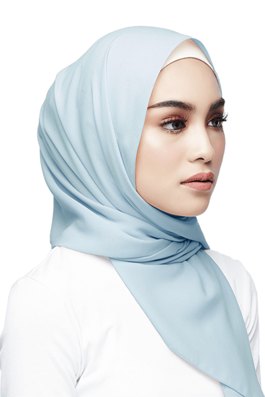 Nawar Basic Scarf in Crystal Blue Nawar Basic Scarf in Crystal Blue