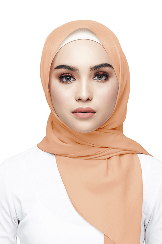 Nawar Basic Scarf in Melon Nawar Basic Scarf in Melon